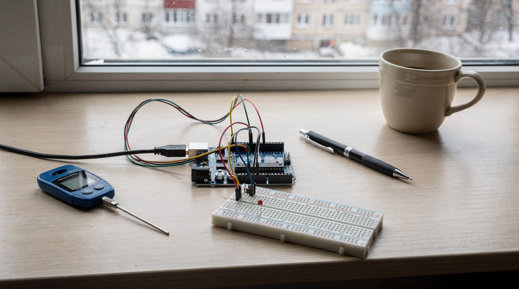 Как собрать простой регистратор температуры на Arduino: проект для новичка